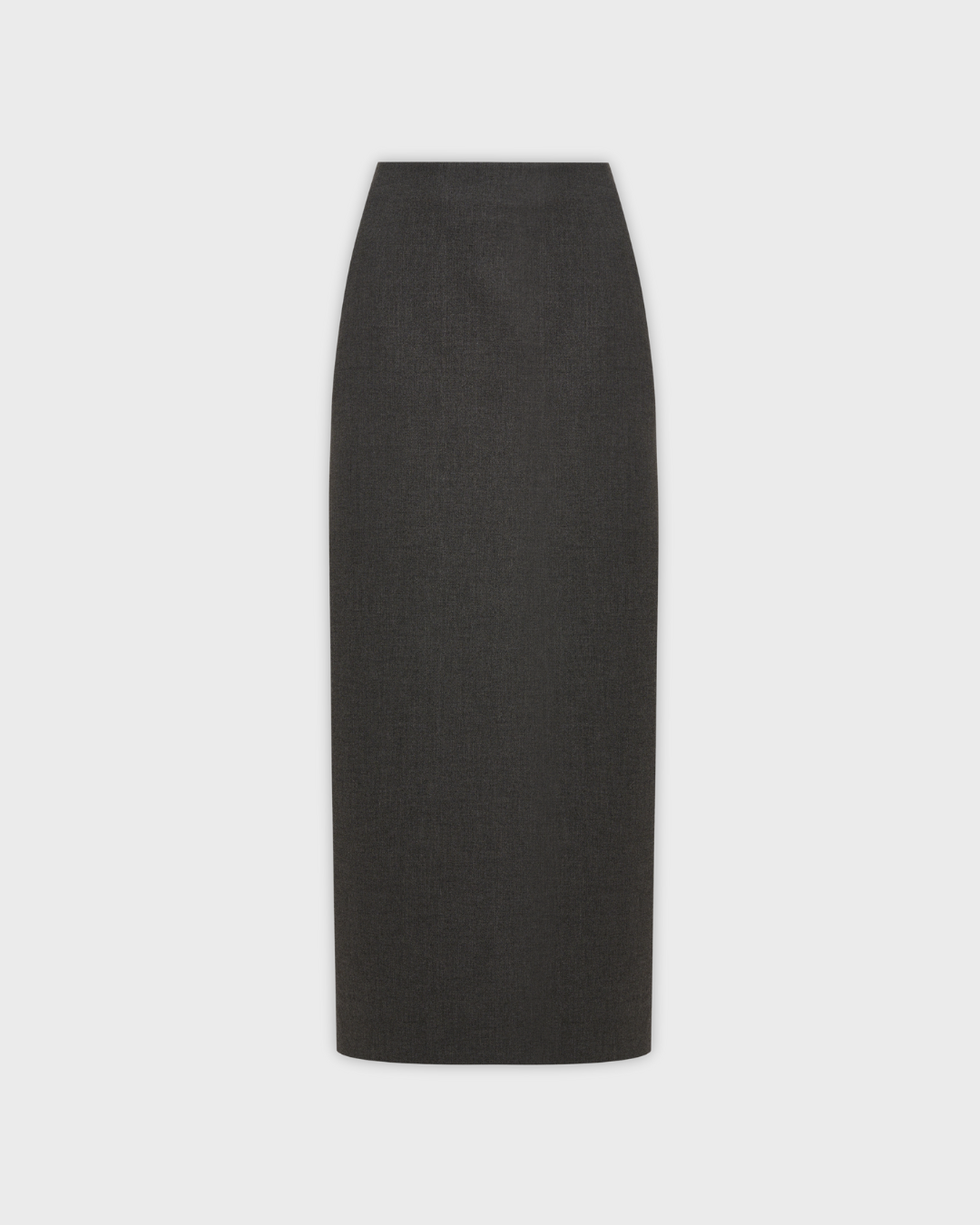 Graphite Maxi Skirt with Slit