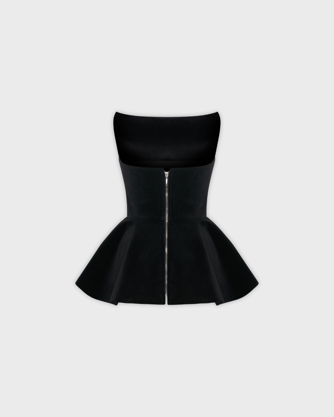 Corset with Voluminous Peplum