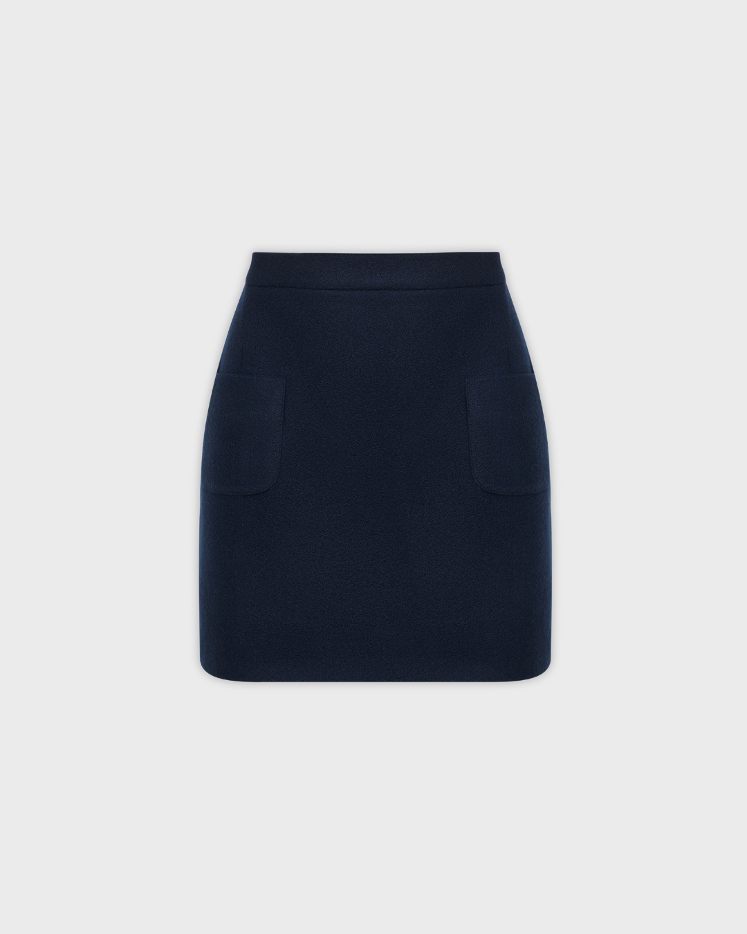 Mini Quant Skirt in Wool