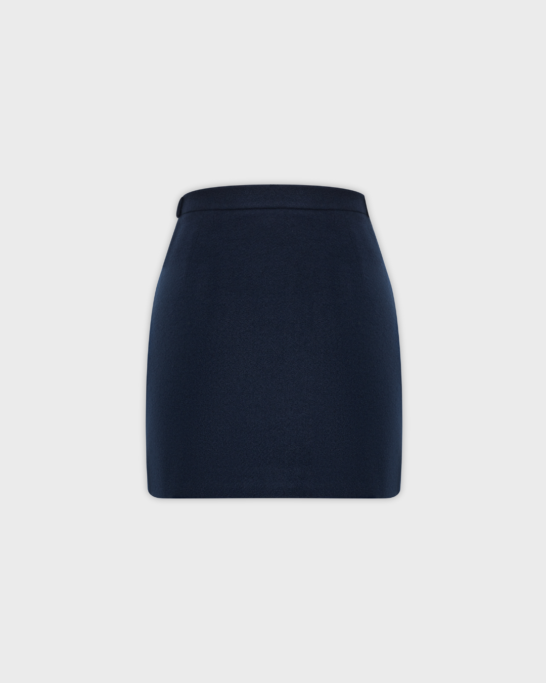 Mini Quant Skirt in Wool