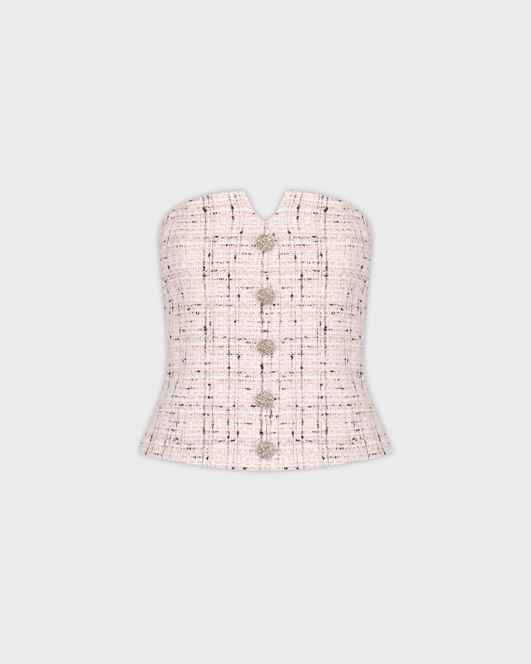 Corset with Decorative Buttons